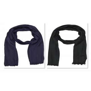 Combo Pack- 2 Premium Designer Plain Women's Stole